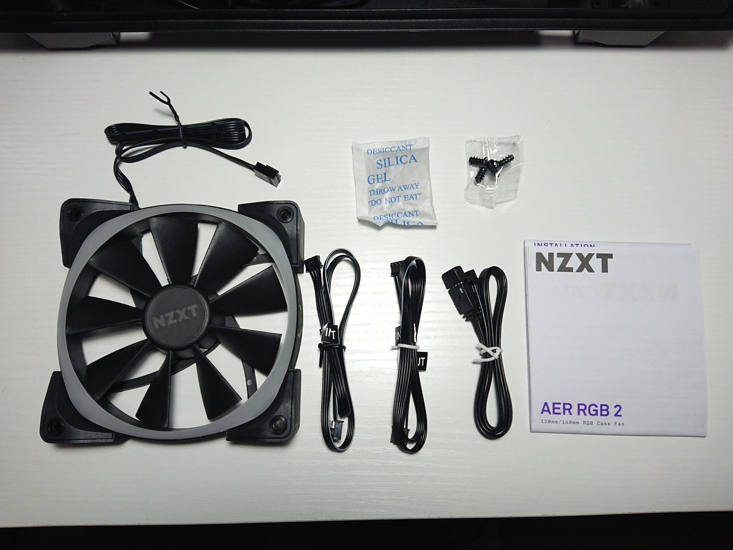 【未使用】NZXT FAN \u0026RGBコネクター