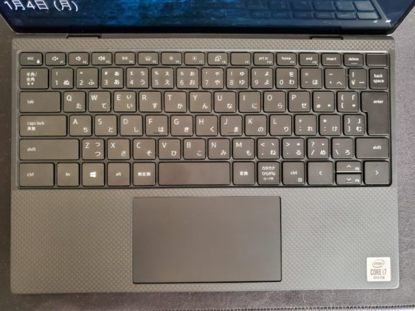 XPS13キーボード